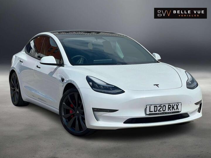Tesla MODEL 3 (Dual Motor) Performance Auto 4WDE 4dr (Performance Upgrade)