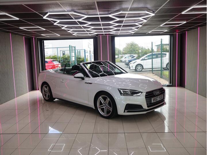 Audi A5 CABRIOLET 2.0 TFSI S Line S Tronic Euro 6 (s/s) 2dr Audi A5 CABRIOLET 2.0 TFSI S Line S Tronic Euro 6 (s/s) 2dr