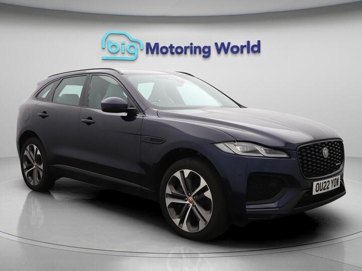 Jaguar F-PACE 2.0 P400e 17.1kWh R-Dynamic HSE Auto AWD Euro 6 (s/s) 5dr Jaguar F-PACE 2.0 P400e 17.1kWh R-Dynamic HSE Auto AWD Euro 6 (s/s) 5dr
