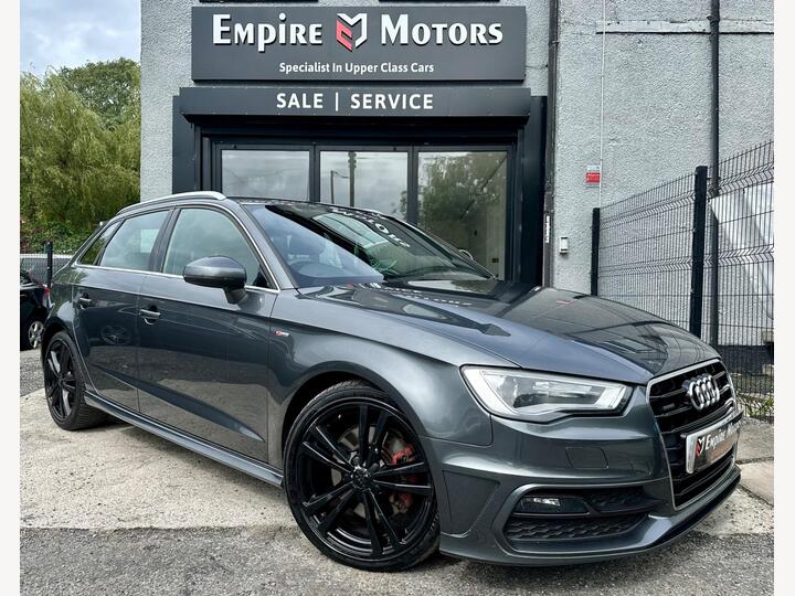 Audi A3 1.8 TFSI S Line Sportback S Tronic Quattro Euro 6 (s/s) 5dr