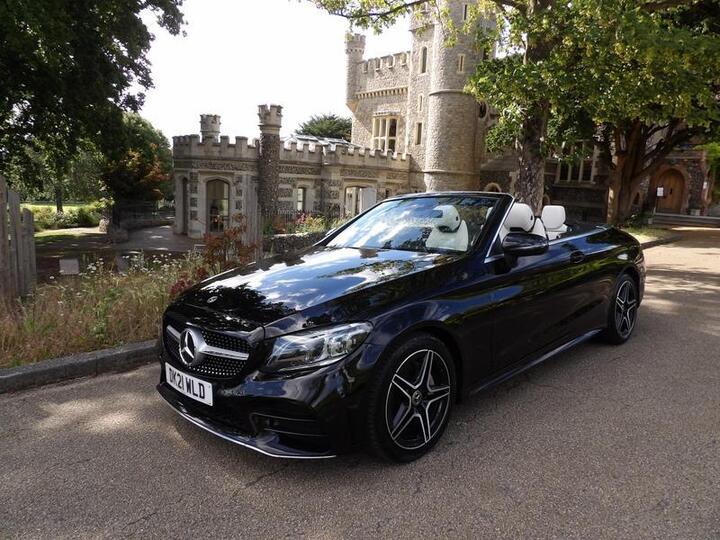 Mercedes-Benz C Class 2.0 C220d AMG Line (Premium) Cabriolet G-Tronic+ Euro 6 (s/s) 2dr