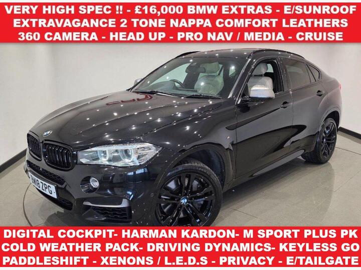 BMW X6 3.0 M50d Auto XDrive Euro 6 (s/s) 5dr