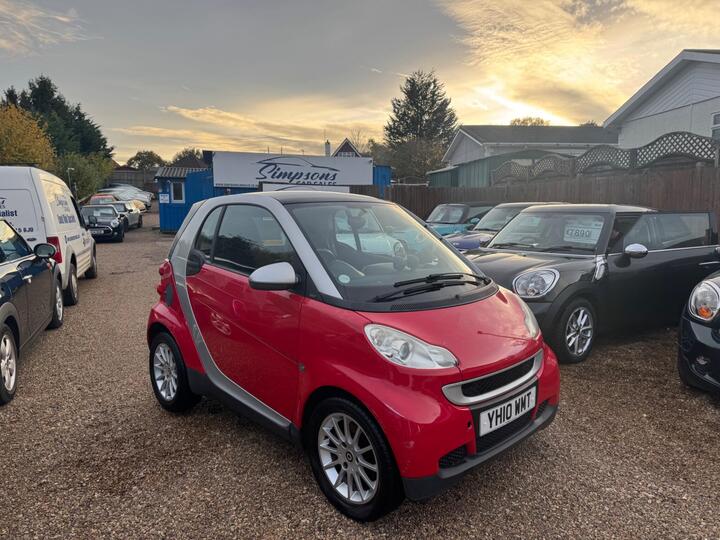 Smart Fortwo 0.8 CDI Passion SoftTouch Euro 5 2dr