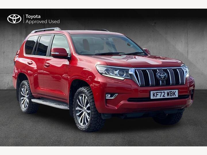 Toyota Land Cruiser 2.8D Invincible Auto 4WD Euro 6 (s/s) 5dr (7 Seat)
