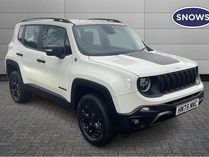 Jeep Renegade 1.3 GSE T4 11.4kWh Overland Auto 4xe Euro 6 (s/s) 5dr Jeep Renegade 1.3 GSE T4 11.4kWh Overland Auto 4xe Euro 6 (s/s) 5dr