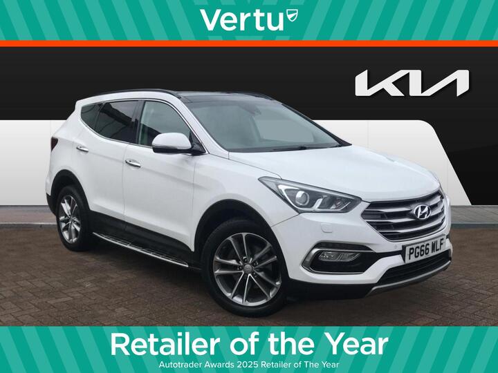 Hyundai Santa Fe 2.2 CRDi Blue Drive Premium SE Auto 4WD Euro 6 (s/s) 5dr (7 Seat)
