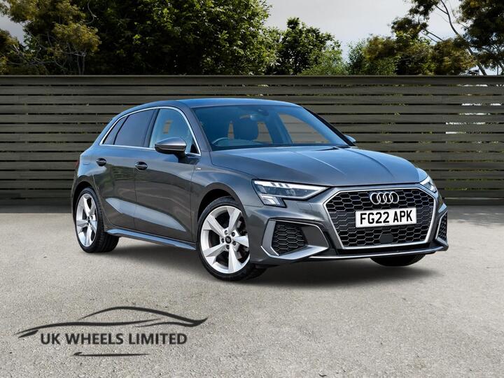 Audi A3 1.0 TFSI 30 S Line Sportback S Tronic Euro 6 (s/s) 5dr