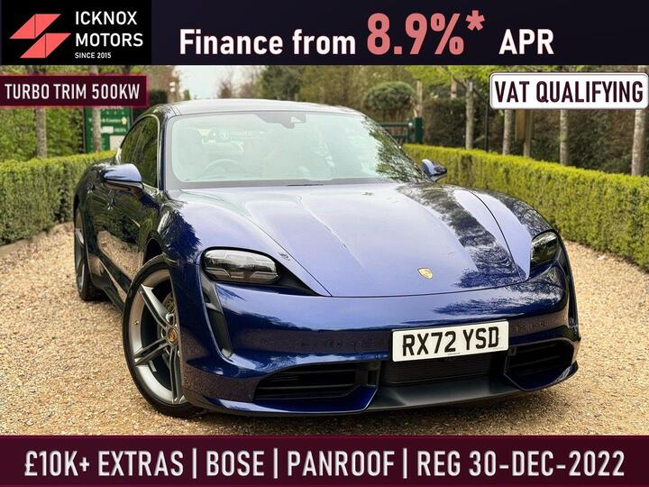 Porsche Taycan Performance Plus 93.4kWh Turbo Auto 4WD 4dr (11kW Charger)