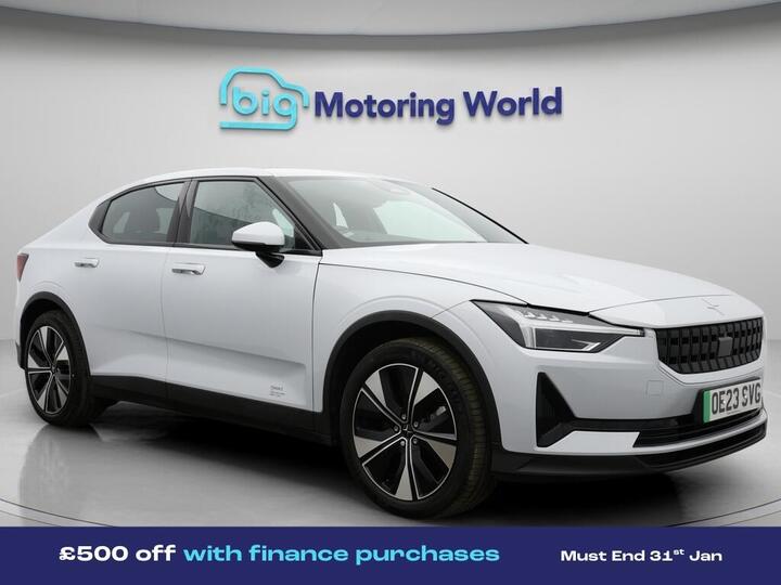 Polestar Polestar 2 Single Motor 69kWh Standard Range Fastback Auto FWD 5dr