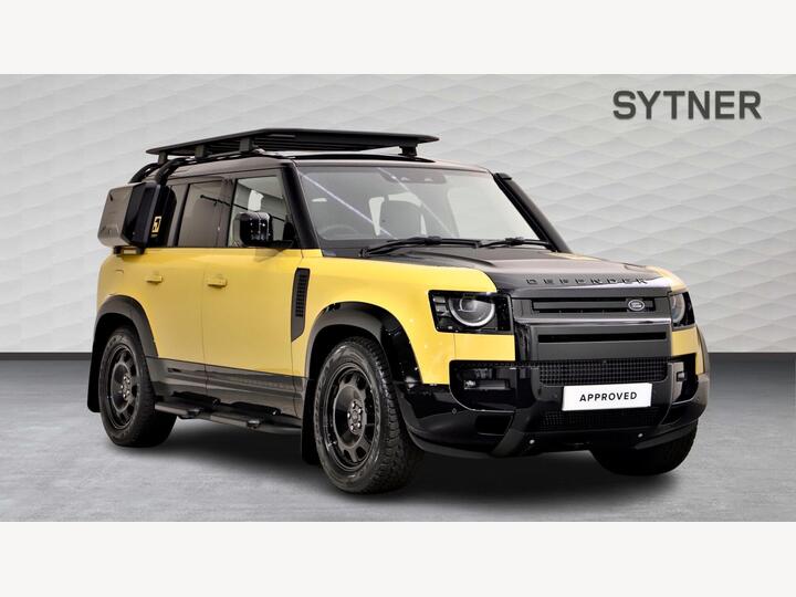 Land Rover Defender 110 3.0 D350 MHEV Trophy Edition Deep Sandglow Auto 4WD Euro 6 (s/s) 5dr