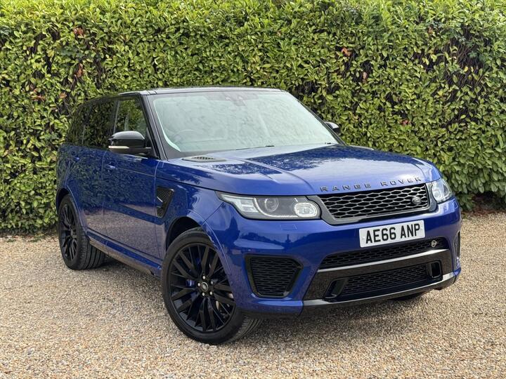 Land Rover Range Rover Sport 5.0 V8 SVR Auto 4WD Euro 6 (s/s) 5dr