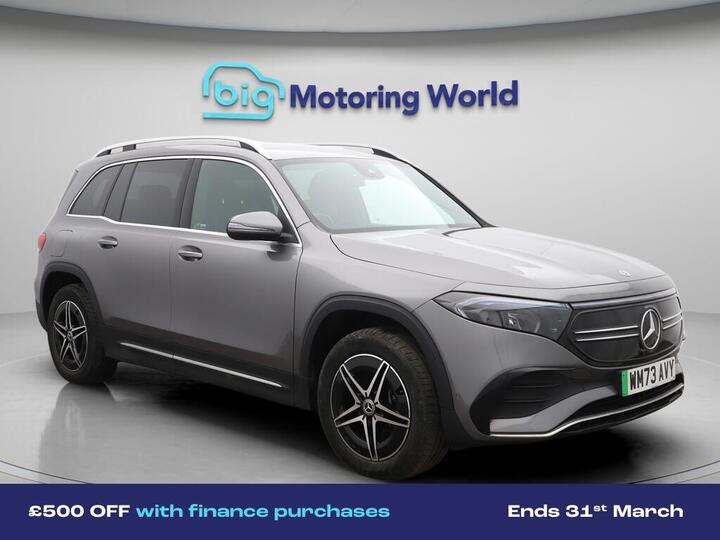 Mercedes-Benz EQB EQB 350 66.5kWh AMG Line Auto 4MATIC 5dr