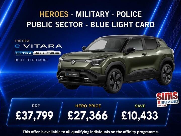 Suzuki E Vitara 61kWh Ultra Auto ALLGRIP 5dr