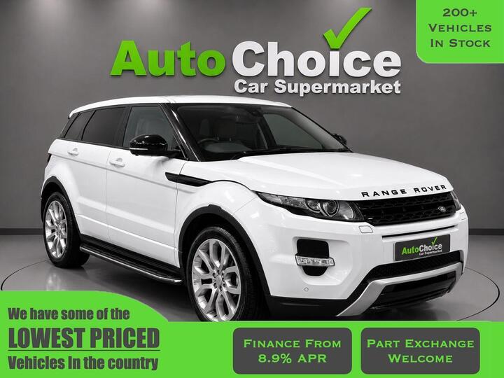 Land Rover RANGE ROVER EVOQUE 2.2 SD4 Dynamic Auto 4WD Euro 5 (s/s) 5dr