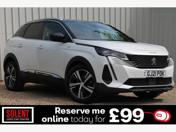 Peugeot 3008 1.5 BlueHDi GT EAT Euro 6 (s/s) 5dr Peugeot 3008 1.5 BlueHDi GT EAT Euro 6 (s/s) 5dr