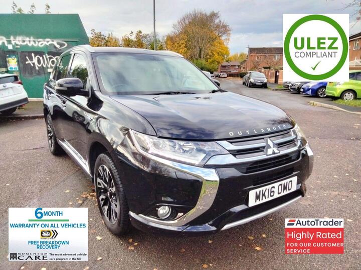 Mitsubishi Outlander 2.0h 12kWh GX4h CVT 4WD Euro 6 (s/s) 5dr Mitsubishi Outlander 2.0h 12kWh GX4h CVT 4WD Euro 6 (s/s) 5dr