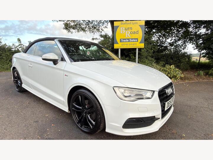 Audi A3 Cabriolet 2.0 TDI S Line Euro 6 (s/s) 2dr