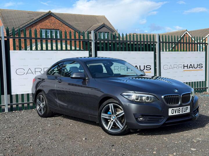 BMW 2 SERIES 2.0 218d Sport Auto Euro 6 (s/s) 2dr