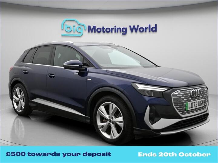 Audi Q4 E-tron 35 S Line Auto 5dr 55kWh