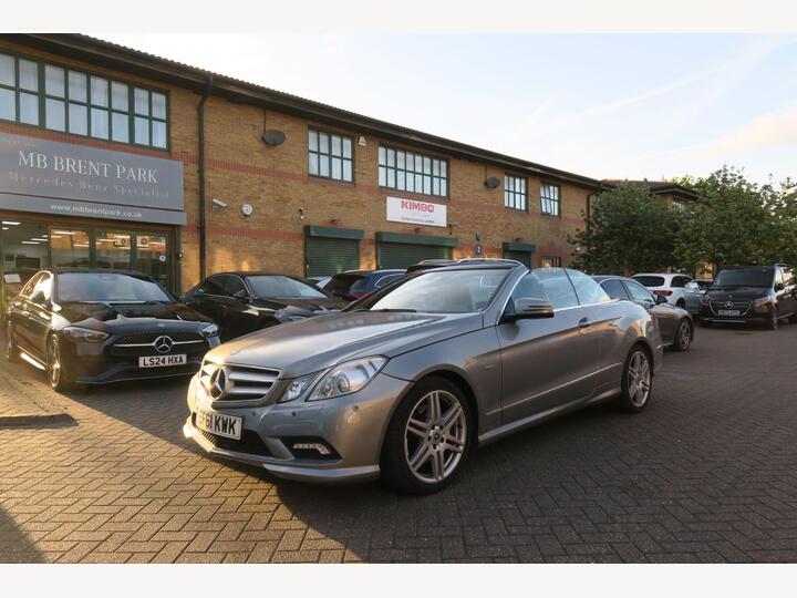 Mercedes-Benz E Class 2.1 E220 CDI BlueEfficiency Sport Cabriolet G-Tronic+ Euro 5 (s/s) 2dr
