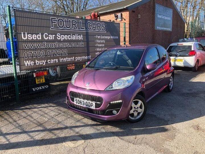 Peugeot 107 1.0 12V Allure 2 Tronic Euro 5 3dr Peugeot 107 1.0 12V Allure 2 Tronic Euro 5 3dr