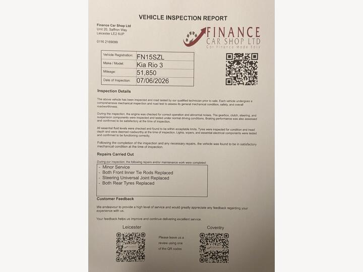 Kia Rio 1.4 EcoDynamics 3 Euro 6 (s/s) 5dr