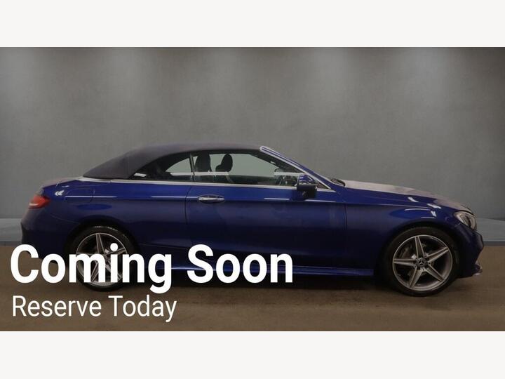 Mercedes-Benz C Class 2.1 C220d AMG Line (Premium Plus) Cabriolet G-Tronic+ 4MATIC Euro 6 (s/s) 2dr