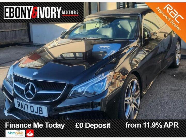 Mercedes-Benz E-CLASS 2.1 E220d AMG Line Edition Cabriolet G-Tronic+ Euro 6 (s/s) 2dr