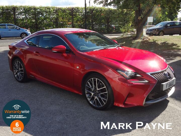 Lexus RC 2.5 300h F Sport E-CVT Euro 6 (s/s) 2dr