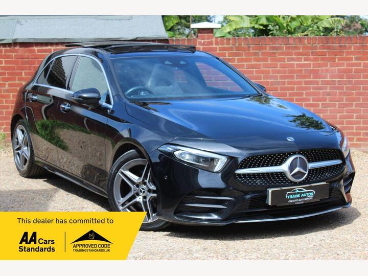 Mercedes-Benz A CLASS 1.5 A180d AMG Line (Premium Plus 2) 7G-DCT Euro 6 (s/s) 5dr Mercedes-Benz A CLASS 1.5 A180d AMG Line (Premium Plus 2) 7G-DCT Euro 6 (s/s) 5dr
