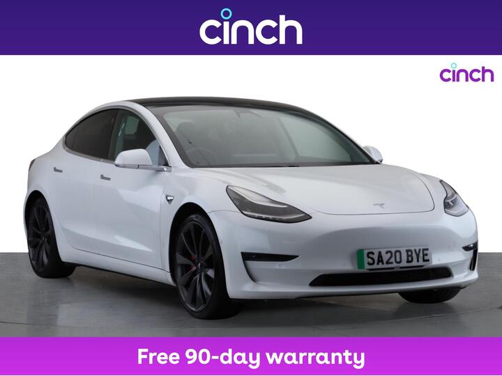 Tesla Model 3 (Dual Motor) Performance Auto 4WDE 4dr (Performance Upgrade)