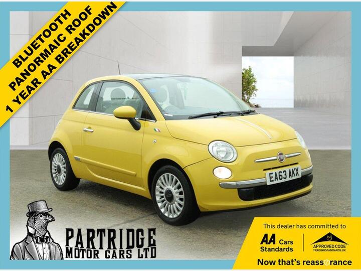 Fiat 500 1.2 Lounge Euro 6 (s/s) 3dr