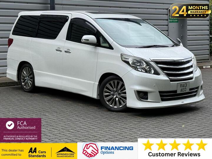 Toyota Alphard Golden Eye  Fresh Import V6 3.5 Petrol