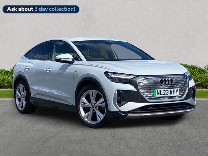 Audi Q4 40 S Line Sportback Auto 5dr 82kWh Audi Q4 40 S Line Sportback Auto 5dr 82kWh
