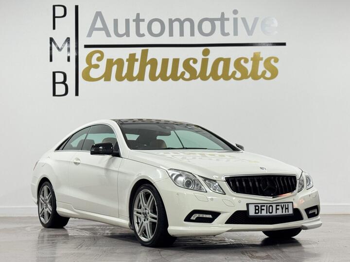 Mercedes-Benz E Class 3.0 E350 CDI V6 BlueEfficiency Sport G-Tronic Euro 5 2dr Mercedes-Benz E Class 3.0 E350 CDI V6 BlueEfficiency Sport G-Tronic Euro 5 2dr