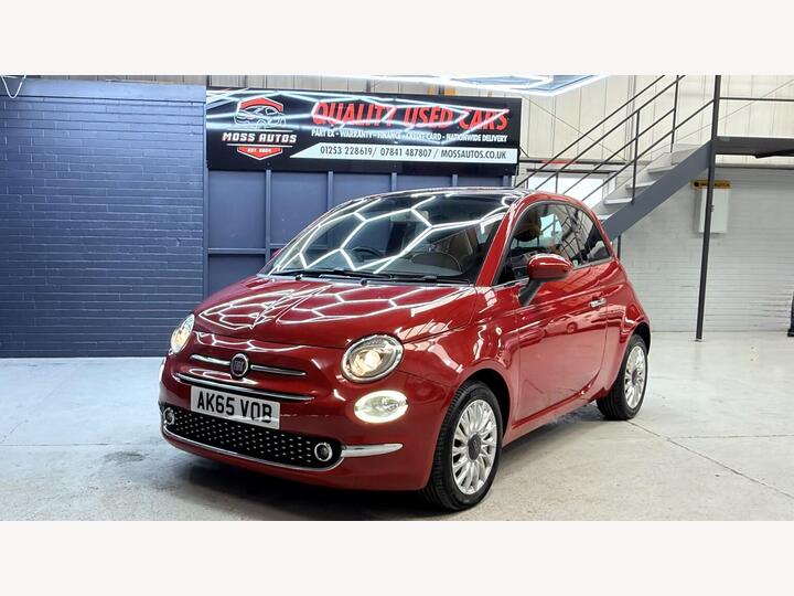 Fiat 500 1.2 Lounge Euro 6 (s/s) 3dr