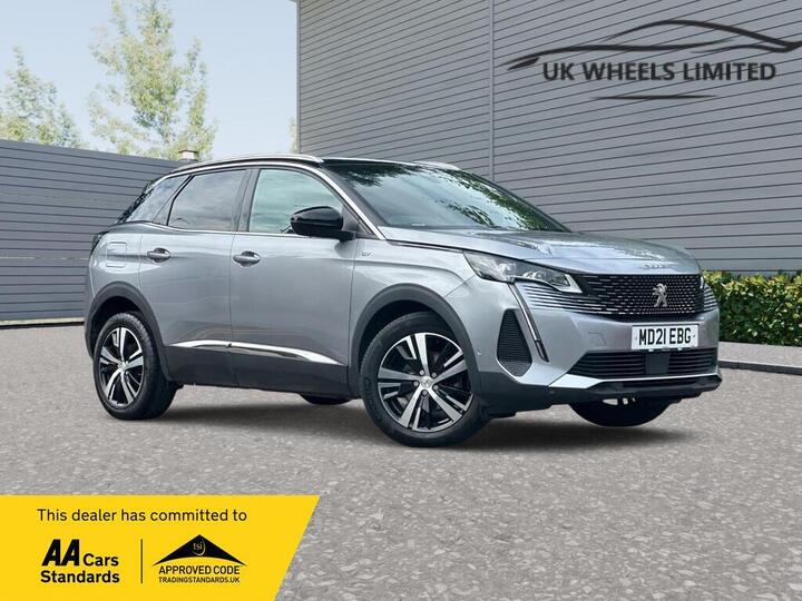 Peugeot 3008 1.2 PureTech GT EAT Euro 6 (s/s) 5dr Peugeot 3008 1.2 PureTech GT EAT Euro 6 (s/s) 5dr
