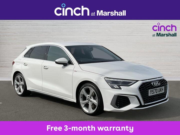 Audi A3 1.0 TFSI 30 S Line Sportback Euro 6 (s/s) 5dr