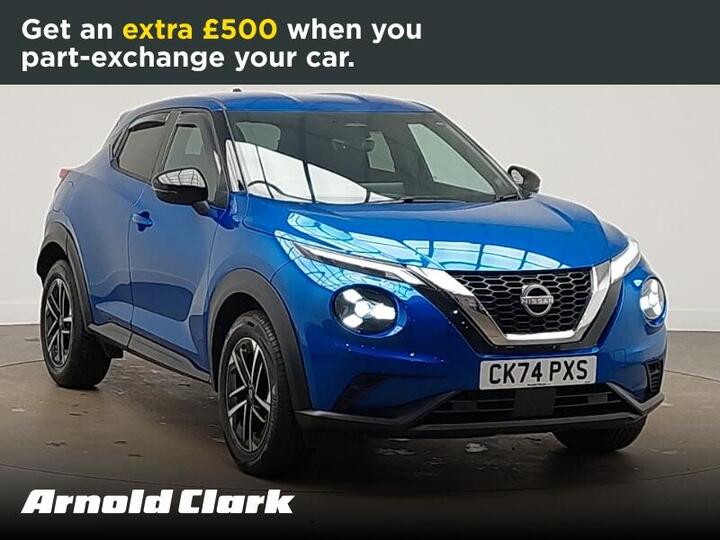 Nissan Juke 1.0 DIG-T N-Connecta DCT Auto Euro 6 (s/s) 5dr