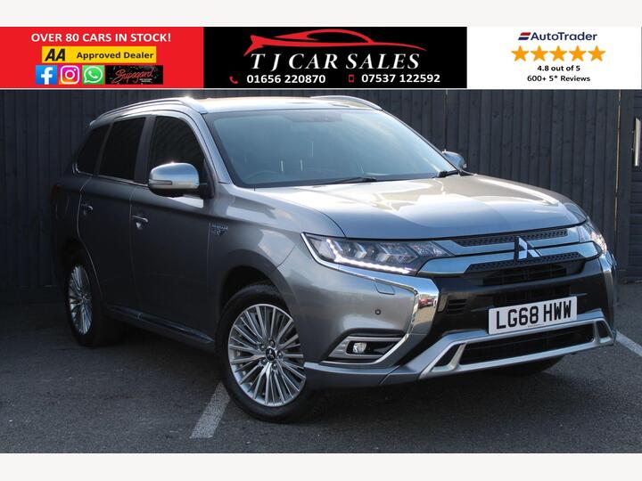 Mitsubishi Outlander 2.4h TwinMotor 13.8kWh 4h CVT 4WD Euro 6 (s/s) 5dr
