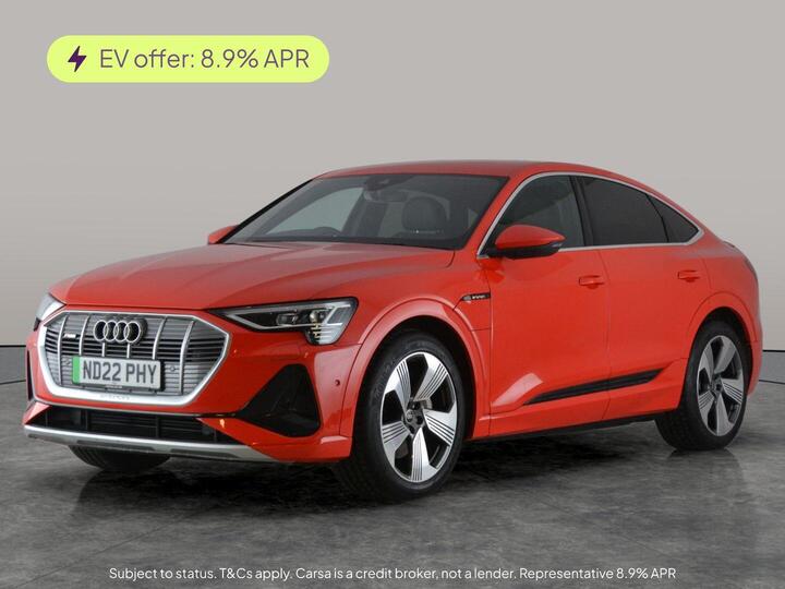 Audi E-tron 55 S Line Sportback Auto Quattro 5dr 95kWh (11kW Charger)