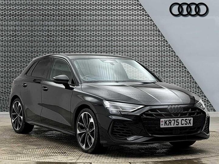 Audi S3 Sportback 2.0 TFSI Black Edition Sportback S Tronic Quattro Euro 6 (s/s) 5dr