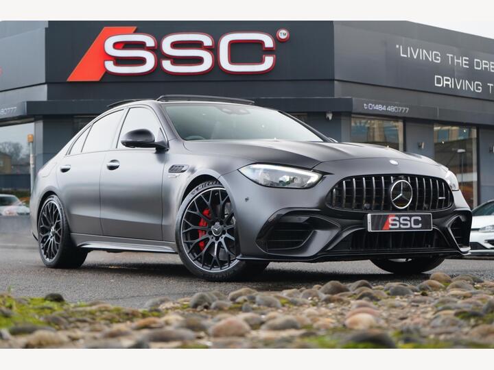 Mercedes-Benz C Class 2.0 C63 6.1kWh AMG S E Performance Night Edition (Premium Plus) SpdS MCT 4MATIC+ Euro 6 (s/s) 4dr