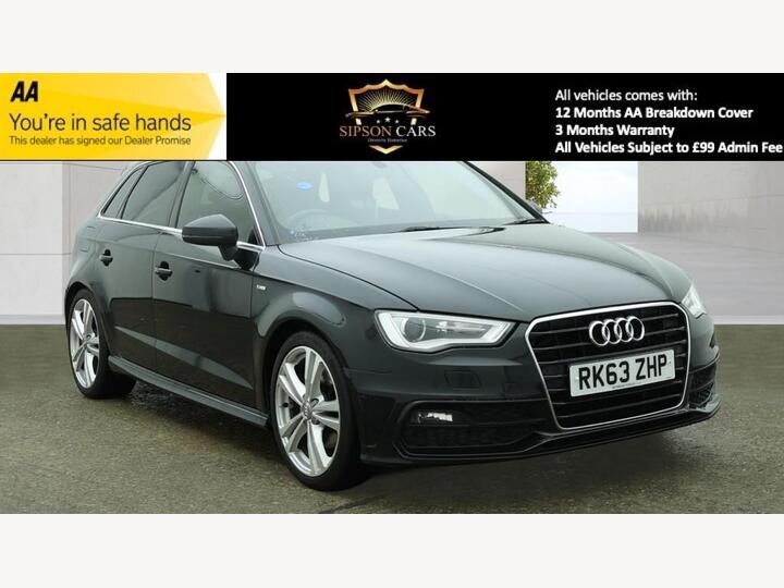 Audi A3 1.8 TFSI S Line Sportback S Tronic Euro 6 (s/s) 5dr
