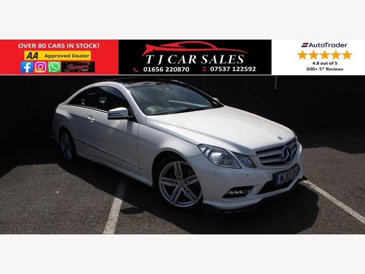 Mercedes-Benz E Class 3.0 E350 CDI V6 BlueEfficiency Sport G-Tronic Euro 5 2dr