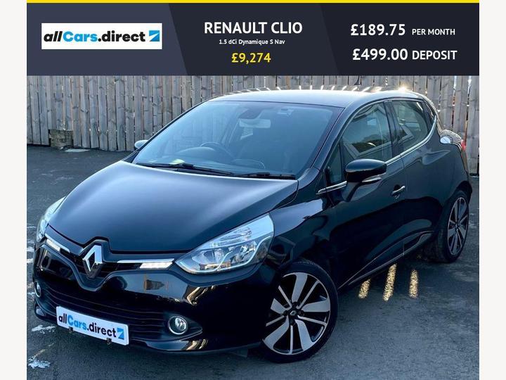 Renault CLIO 1.5 DCi Dynamique S Nav Auto Euro 6 5dr