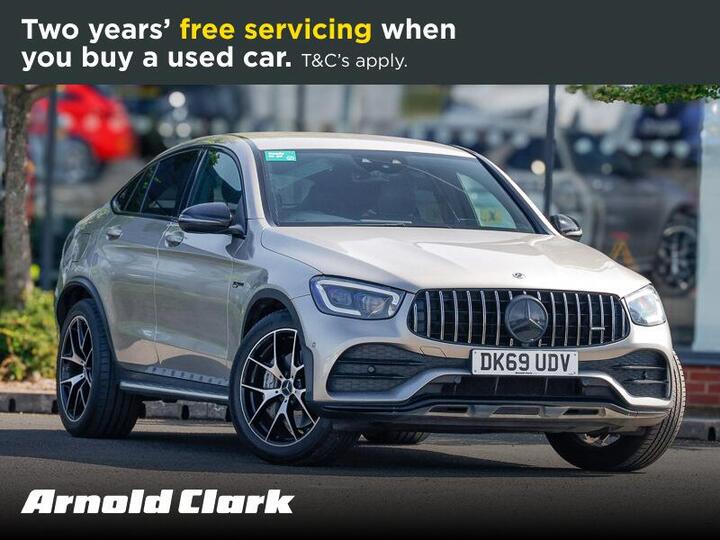 Mercedes-Benz GLC 3.0 GLC43 V6 AMG (Premium) Coupe G-Tronic+ 4MATIC Euro 6 (s/s) 5dr