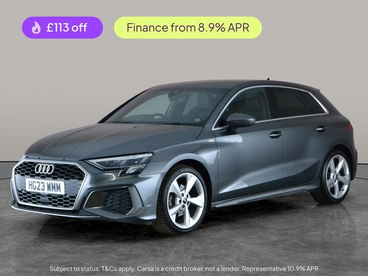 Audi A3 1.5 TFSI 35 S Line Sportback S Tronic Euro 6 (s/s) 5dr