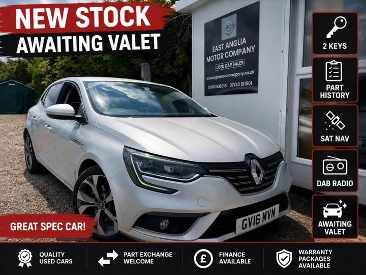 Renault MEGANE 1.6 DCi Signature Nav Euro 6 (s/s) 5dr Renault MEGANE 1.6 DCi Signature Nav Euro 6 (s/s) 5dr