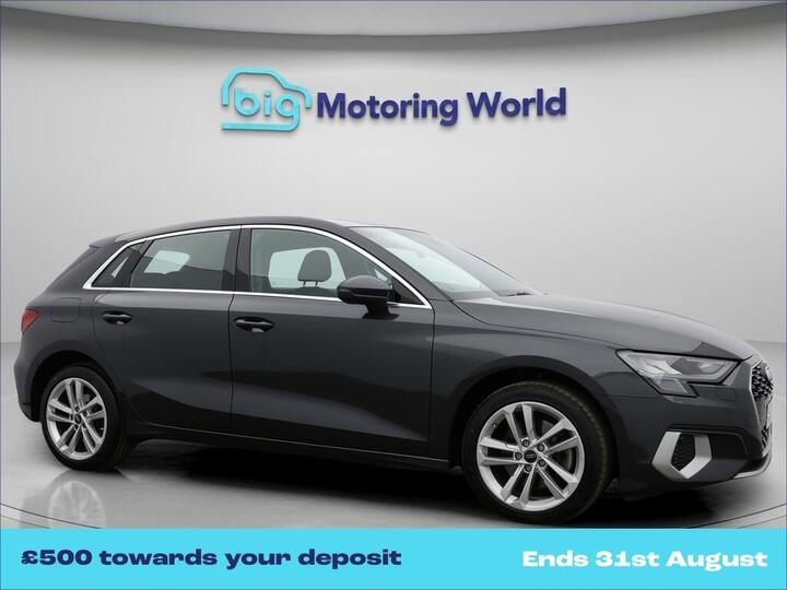 Audi A3 1.4 TFSIe 40 Sport Sportback S Tronic Euro 6 (s/s) 5dr 13kWh